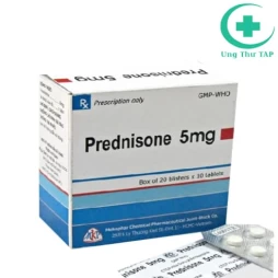 Prednisone 5mg Mekophar - Điều trị suy vỏ thượng thận